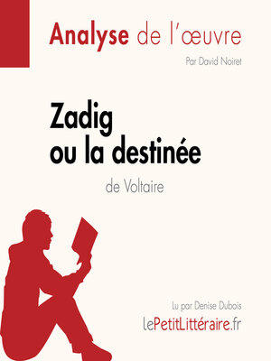 cover image of Zadig ou la Destinée de Voltaire (Fiche de lecture)